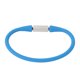 thumbnail image 5 of Pulsera de energía de equilibrio de iones negativos para hombres y mujeres, pulsera deportiva de silicona con terapia magnética para baloncesto, azul, 5 of 5