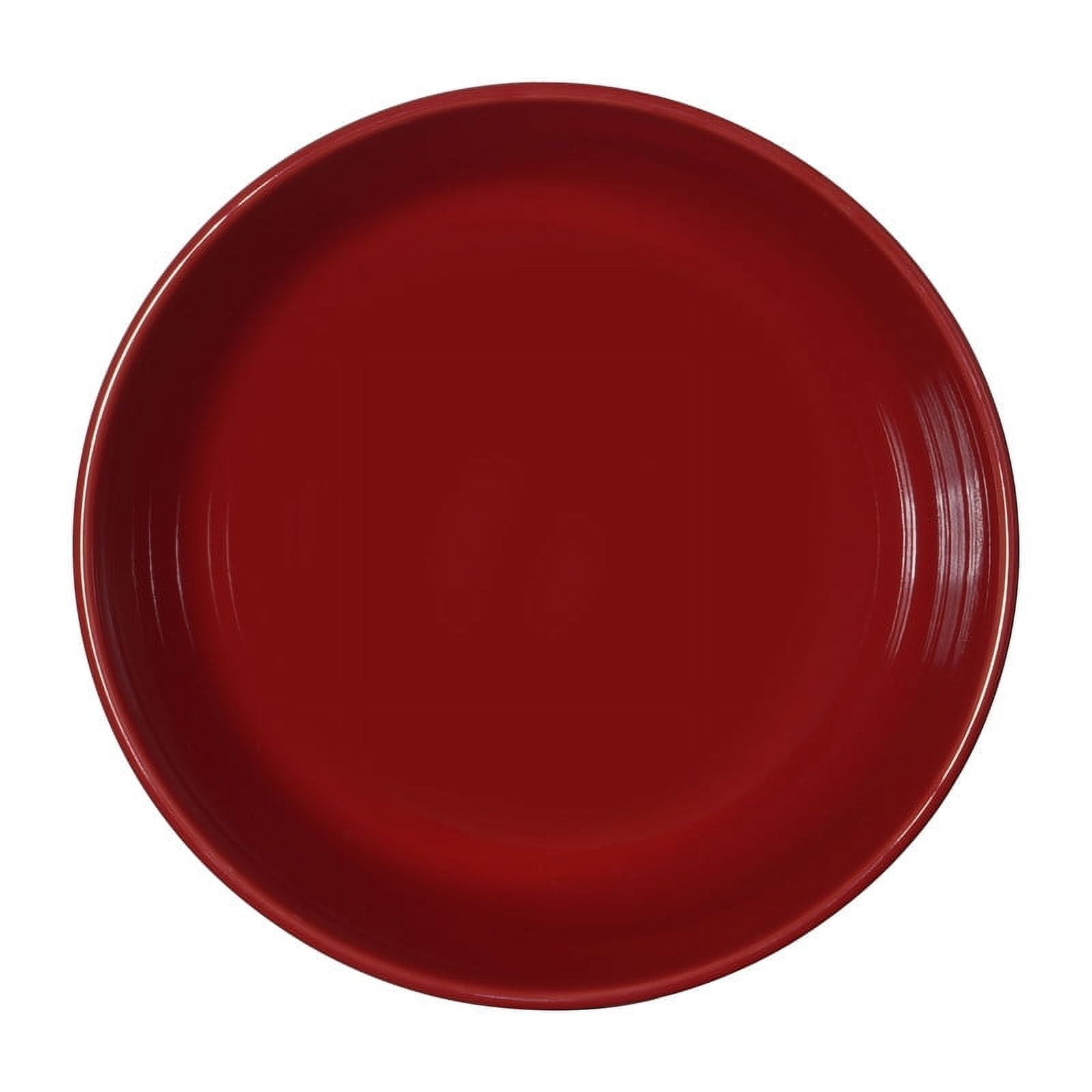 Mainstays Chiara Stoneware Round 9" Red Serve Bowl