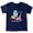 Dark Blue, variant on KAUOD Kids Toddler Girls Milk Cheese Print T-Shirts Short Sleeve Round Neck Top Tees Funny Casual Children's Clothes