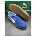 thumbnail image 2 of New PU & MA Palermo Lace Up Mens Size 9.5 Blue Sneakers Casual Shoes 396463 07, 2 of 6