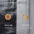 thumbnail image 5 of Yescom 16x20' 14 Mil Heavy Duty Reinforced Poly Tarp Reversible All Purpose Waterproof UV Resistant Cover Tarpaulin, 5 of 10
