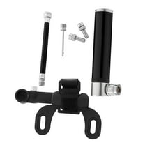 WEUVEB 120 Psi Pressure Black Bike Pump Tire Air Inflator Compact and Lightweight