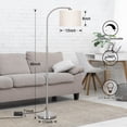 thumbnail image 4 of Lámpara de pie Boncoo Arc, pantalla LED regulable, 9 W, regulable y ajustable, 4 of 6