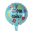 thumbnail image 4 of School Bus and School is Cool Balloon Set – Pink and Teal Back to School Party Decor, 4 of 4