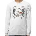 thumbnail image 2 of Spooky Tis the Season Long Sleeve Shirt Unisex Medium White, 2 of 5