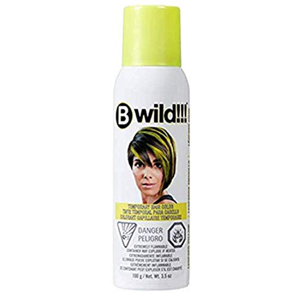 Jerome Russell B WILD Temporary Hair Color Aerosol Spray, Vibrant Chalk