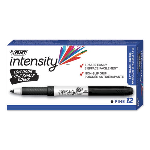 Bic Great Erase® Low Odor Dry Erase Markers, Fine, Assorted, PK24  BICGDEP41AST