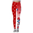 thumbnail image 3 of MKLEKYY Leggings deportivos para mujer, mallas estampadas, leggings de control para yoga, leggings deportivos para mujer, leggings de cintura alta 1838, 3 of 4