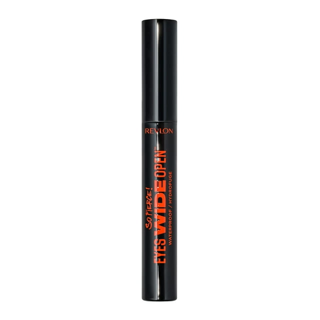 Máscara Revlon So Fierce! Eyes Wide Open, 7 ml, impermeable, color negro