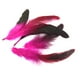 thumbnail image 4 of Paquete de 50 anillos de plumas de gallo para disfraz, manualidades, 10-18 cm, color rojo rosa, 4 of 9