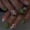 JML435 (glue type), variant on Europe and the United States wear nail green four-leaf clover glitter St. Patrick's Day nail patch rainbow French fake nail piece