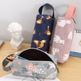 thumbnail image 4 of Estuche para lápices de gran capacidad, bolso para bolígrafos de lona, estuche estacionario, bolsa de cosméticos para maquillaje, 4 of 5