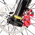 thumbnail image 2 of Toopre Universal Bicycle Hydraulic Disc Brake Caliper For Mountain Bike Tw,Front,Red, 2 of 5