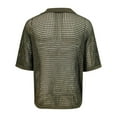 thumbnail image 4 of Stylish Summer Men's Casual Short Sleeve Dress Shirt for Fresh Look and Comfortable Wear, 4 of 5