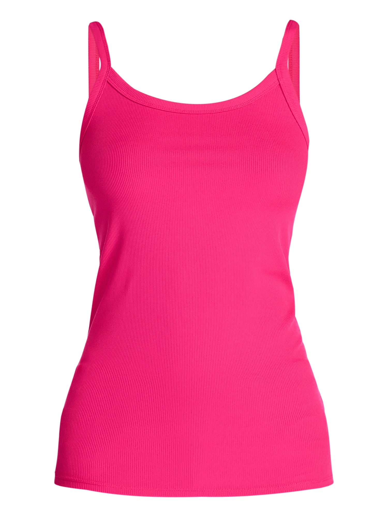 No Boundaries Ribbed Cami Top, Women's XXS-XXL