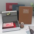 thumbnail image 4 of fastboy Belongings With Portable Security Safe Secure Password Safe Box Book Safe Black-Password M-24.5*15.5*5.5cm, 4 of 6