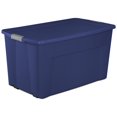 thumbnail image 1 of Sterilite Boîte Snap 170L avec Roulettes- Bleu, 1 of 7
