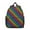 Rainbow Checkerboard, variant on Checkered Backpack Backpack for School,Cute School Bag,Schoolbag with Adjustable Shoulder Straps & Padded Back,13.8"x11.4"x6"