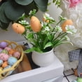 thumbnail image 2 of Mlkoz Easter Spotted Egg Simulation s Easter Egg Mini Potted s, Home Decor, 2 of 7