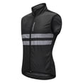 thumbnail image 3 of Vêtements de Cyclisme Homme Gilet Léger Doux Coupe-Vent Veste Sans Manches pour Voyage Randonnée Course Golf, 3 of 8