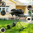 thumbnail image 3 of Portable Propane Gas Grill,15000 BTUS BBQ Grill with 348 SQ Inch Large Cooking Areas,Sturdy Quick-Fold Legs,Portable & Foldable Gas Grill for Outdoor Camping/Tailgating/Picnic,Orange, 3 of 7