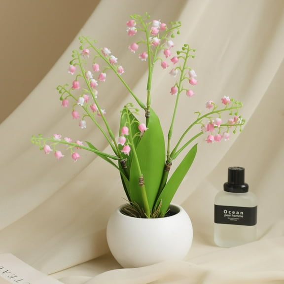 sruoe Artificial Flowers, Fake Flower, Artificial Floral Stems, Outdoor Artificial Flower, Artificial Flowers and Plant, Small Bouquet Faux Flower Arrangements for Home Furnishings Hotel Indoor