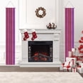 thumbnail image 7 of A Pair Of Decorative Banners 70.9×11.8in Can Be Reused And Easily Installed For Indoor Or Outdoor Or Anywhere Mediumvioletred Stripe_1, 7 of 7