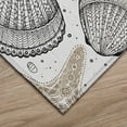 thumbnail image 4 of Addison Rugs Indoor/ Outdoor Surfside Starfish Shells Washable Rug New Fog - 1'8" x 2'6", 4 of 5