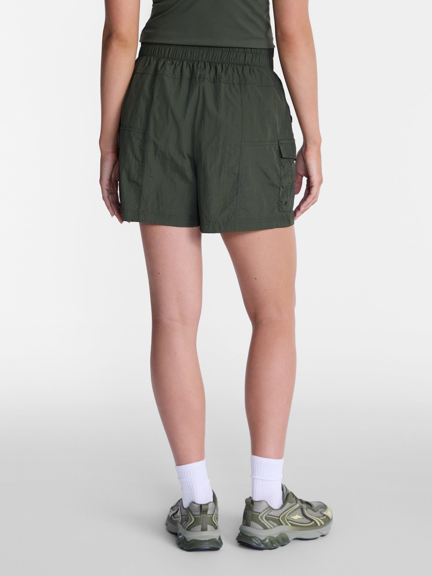 Avia Women's Ripstop Shorts, 4'' Inseam, Sizes XS-XXXL