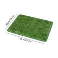 thumbnail image 3 of Reusable Artificial Grass Dog Potty Pad 27.6x18.1 in Washable Fake Turf Pee Mat Non-slips Pet Toilet Trainer for Indoor Outdoor Housebreaking, 3 of 6