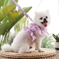 thumbnail image 4 of Stylish Floral Dog Vest Harness & Leash Set - No Pull & Breathable Comfort for Your Furry Friend!, 4 of 4