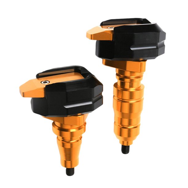 Deslizadores Del Marco Del Motor CNC De La Motocicleta Protectores Antichoque Reemplazo De La Guardia Para Kawasaki Z800 Z1000 dorado Macarena Protectores contra caídas