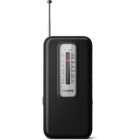 Philips Portable AM/FM Radio Battery Operated TAR1506