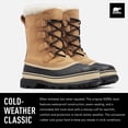 thumbnail image 2 of Bota Sorel Caribou Waterproof para mujer Buff Talla 7.5, 2 of 7