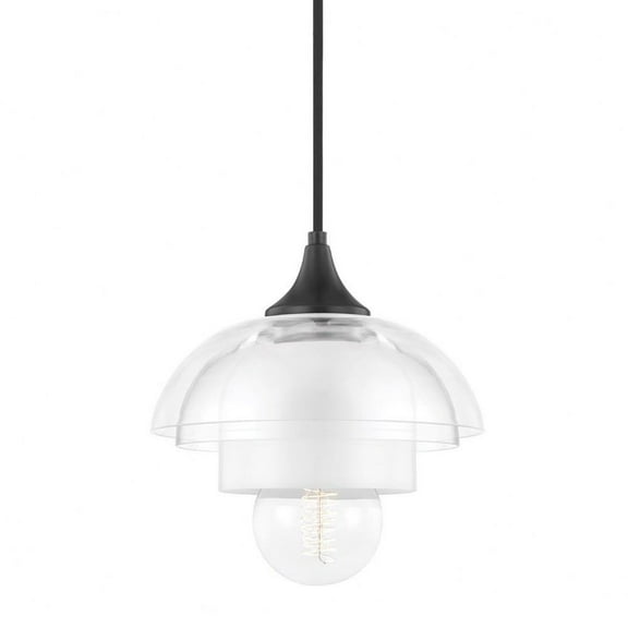 -1 Light Pendant in Modern Style-8 inches Wide By 8.38 inches High-Old Bronze Finish Bailey Street Home 735-Bel-4366101