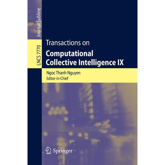 Transactions on Computational Collective Intelligence IX, (Paperback)