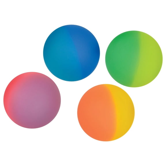 Two Toned Icy Bounce Balls - 49mm - Pack Of 8