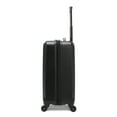 Protege 20 inch Hard Side CarryOn Spinner Luggage, Black Matte Finish