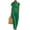 Dark Green, variant on Linen Sets for Women 2 Piece Summer Casual Short Sleeve V Neck Button down Shirts Matching Loose Wide Leg Pants, M