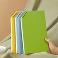 thumbnail image 5 of ERTZAE steno books,Left-top spiral notebooks,B5 60 sheets Yellow flip notebook,college ruled note taking notebook,office writing memo pads,Outdoor Hike Log Book,Anti-Scratch Coil Lines Inner Pages, 5 of 7