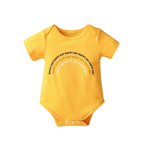 

Baby Girls Bodysuits Letter Printed Short Sleeve Kids Children Cartoon Trendy Soft Cute Outwear Streetwear Spring Summer Rompers Jumpsuits