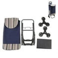 thumbnail image 1 of Carro De La Compra, Práctico Carro De La Compra Plegable Con Ruedas Giratorias Para Comprar Verduras ANGGREK Shopping Cart with Swivel Wheels, 1 of 8