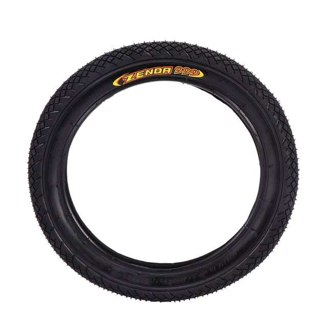 Milisten Professional 14x2.125 Kids Balance Bike Tire Thicken Outer Tire for Bike Racing (Random Pattern)