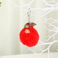 thumbnail image 3 of Gibobby Llavero de lana de peluche de Navidad muñeco de peluche colgante de ángel pequeño juguete de peluche de Navidad para regalo(Verde), 3 of 5