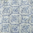 thumbnail image 3 of YIUME Hawaiian Shirt For Men White Cotton Aloha Shirt Ship Print Short Sleeve, 3 of 7