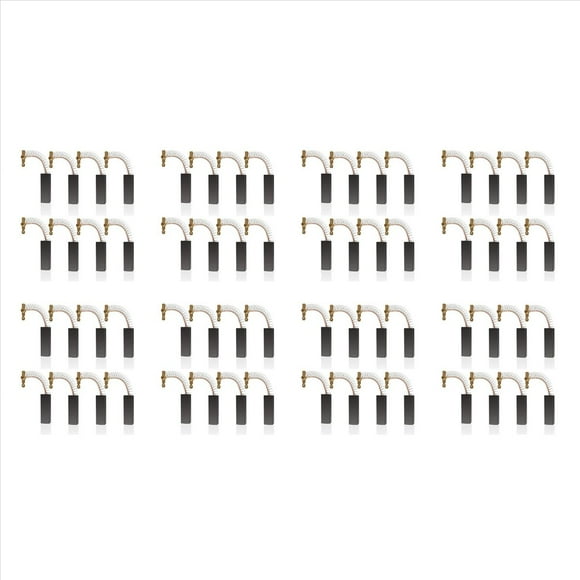 Cepillos de CarbóN para Lavadora 154740 Cepillos de CarbóN para Motor Cepillos de CarbóN para Lavadora 64 Piezas