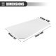 thumbnail image 5 of Cubierta de escotilla para puerta de llenado de tanque de combustible Unique Bargains para Ram ProMaster 1500 2014-2021 ABS blanco, 5 of 7
