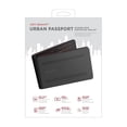 thumbnail image 4 of KeySmart Urban Passport RFID Leather Wallet - Black/Red, 4 of 4