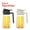Black + Beige, variant on SJPACK 16oz 2-in-1 Olive Oil Dispenser Glass Bottle Sprayer Spray for Kitchen Cooking BBQ Green 470ml