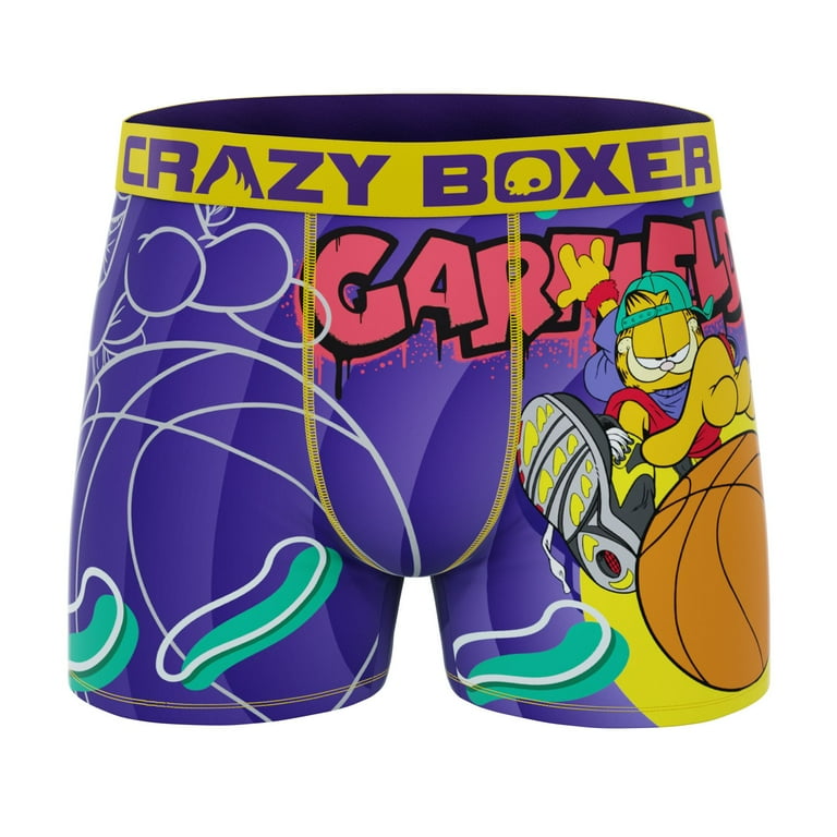 CRAZYBOXER Men's Underwear Garfield Resistant Lightweight Boxer